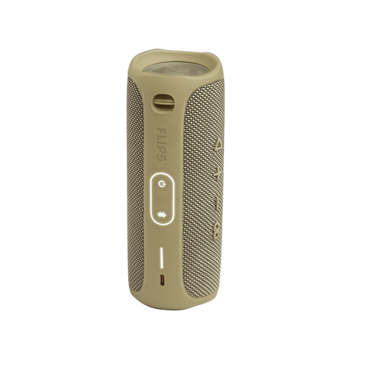 JBL Flip 5 - Sand - Portable Waterproof Speaker - Back image number null